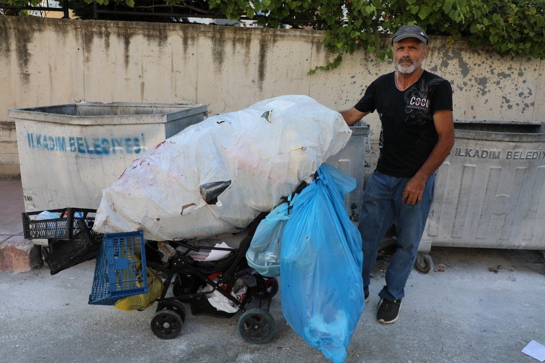 Maratoncunun yürek yakan dramı: Atık topluyor
