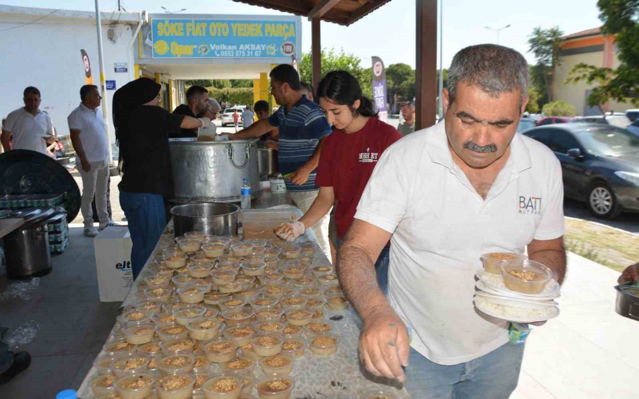 Söke’de Aşure ve Pilav etkinliği yirmi beşinci kez yapıldı