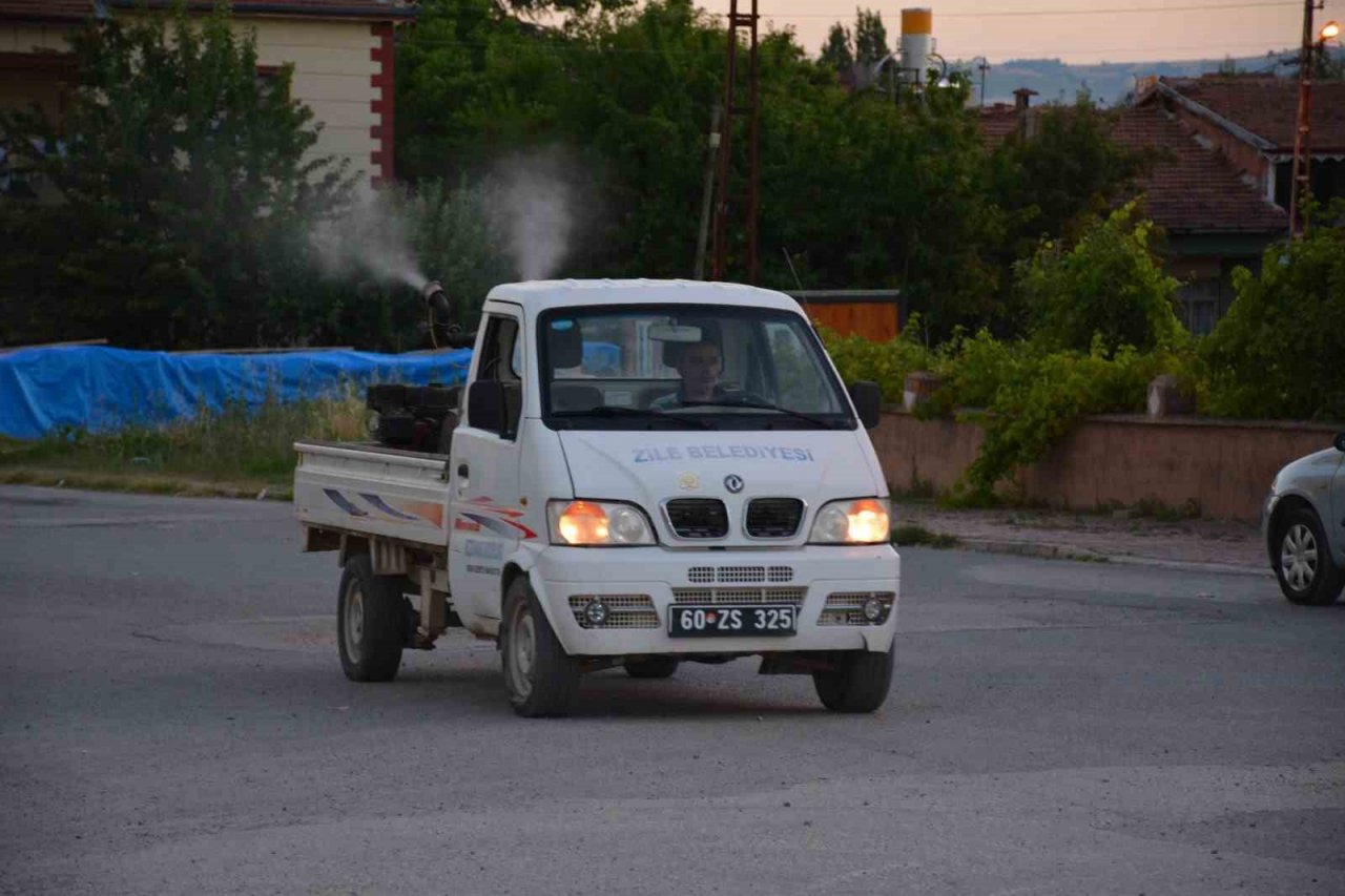 Tokat’ta haşerelere karşı ilaçlama çalışması başladı