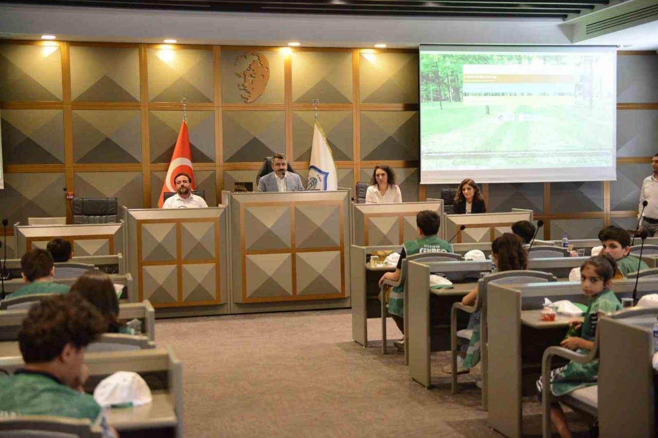 Minik müfettişler görev başında