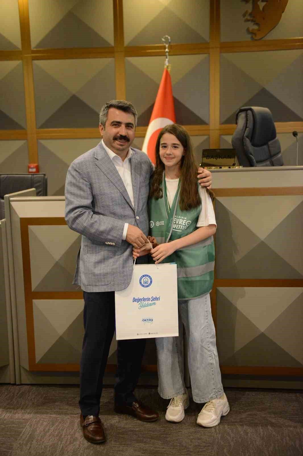 Minik müfettişler görev başında