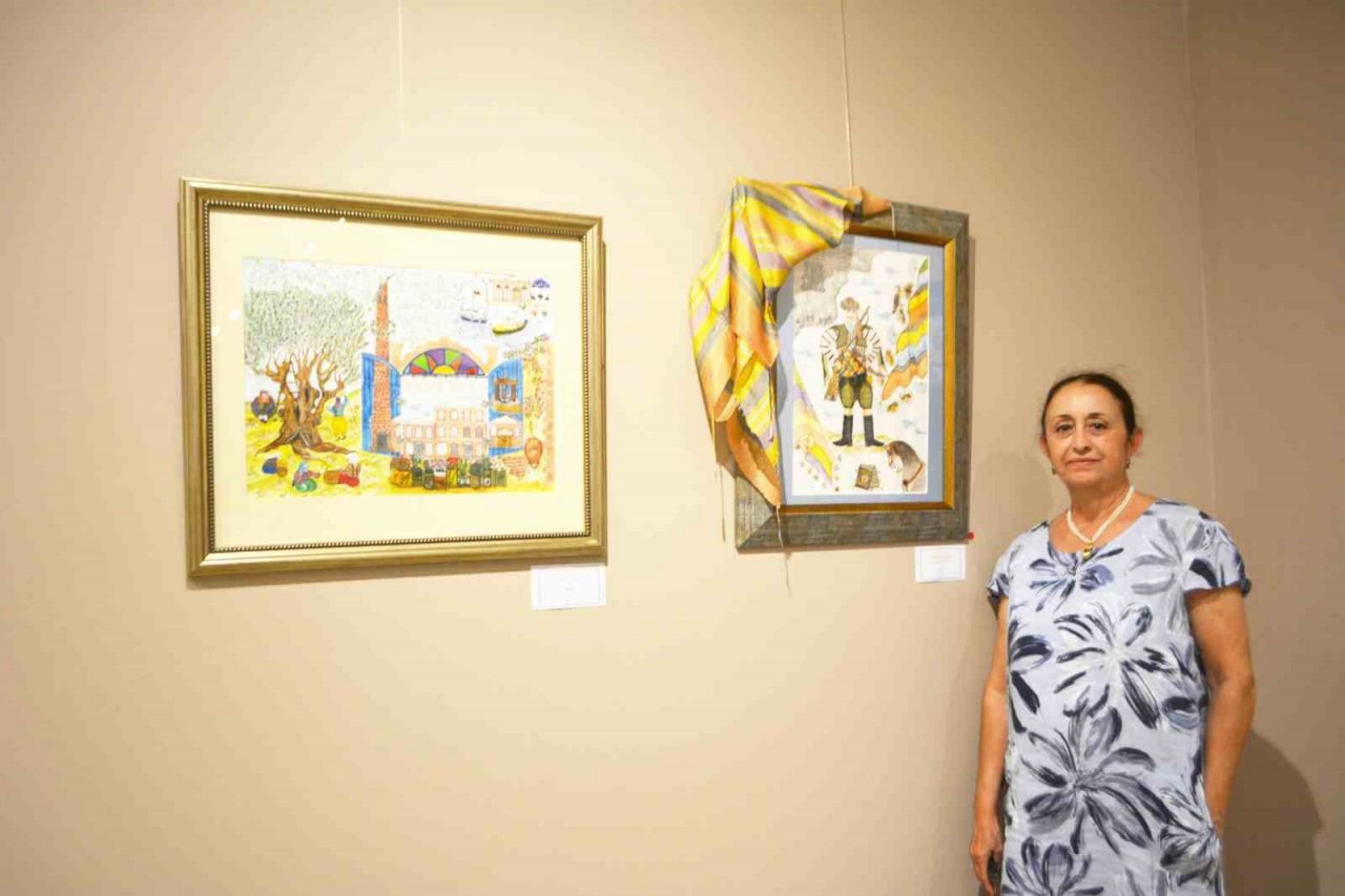 Ayvalık’ta “Geleneksel Sürrealist Dokunuşlar” tezhip ve minyatür sergisi