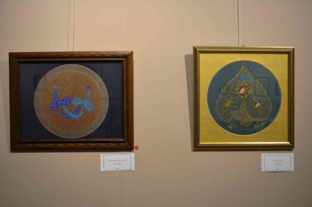 Ayvalık’ta “Geleneksel Sürrealist Dokunuşlar” tezhip ve minyatür sergisi