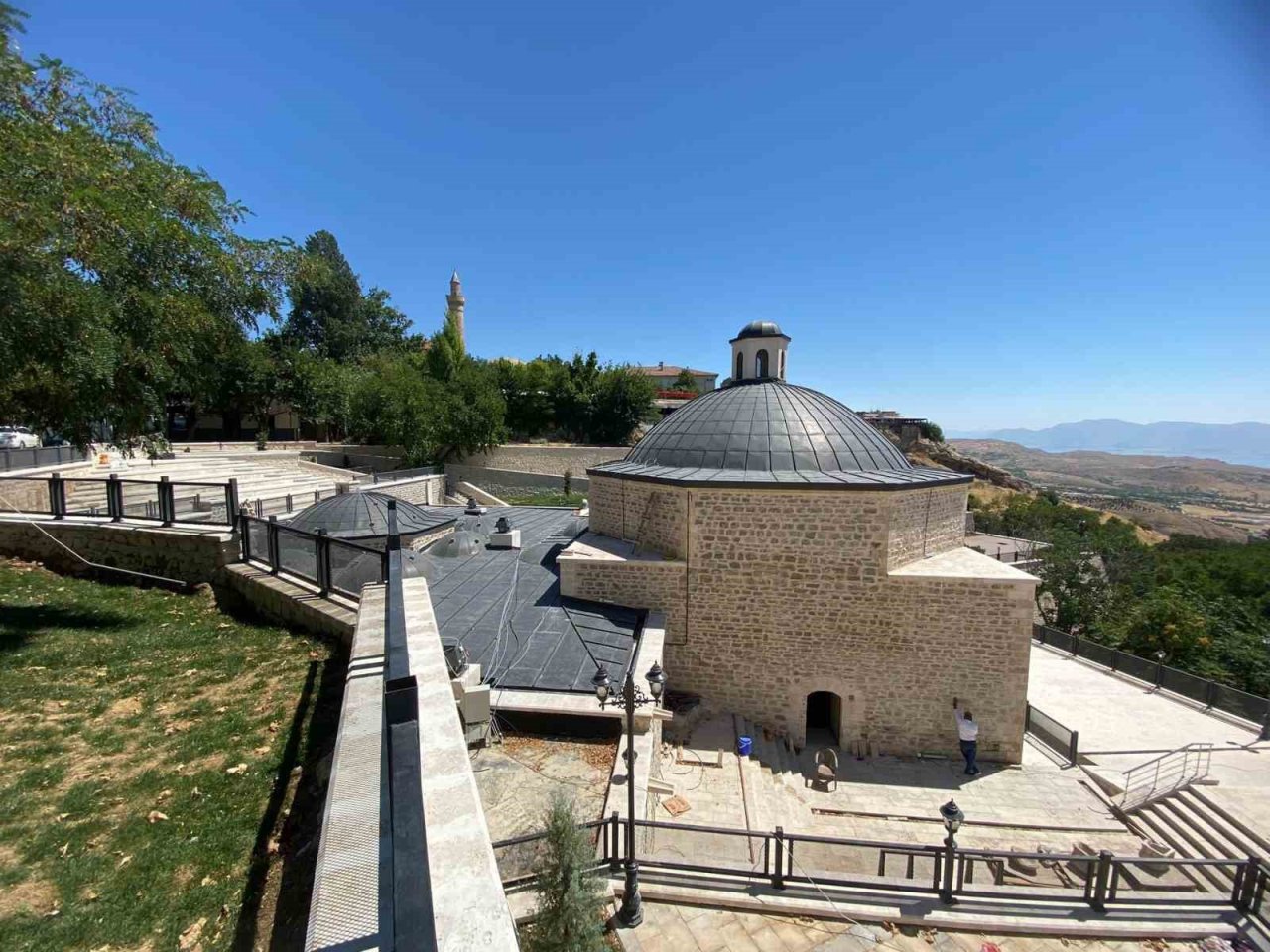 Tarihi Hoca Hasan Hamamında restorasyon çalışmalarında sona gelindi