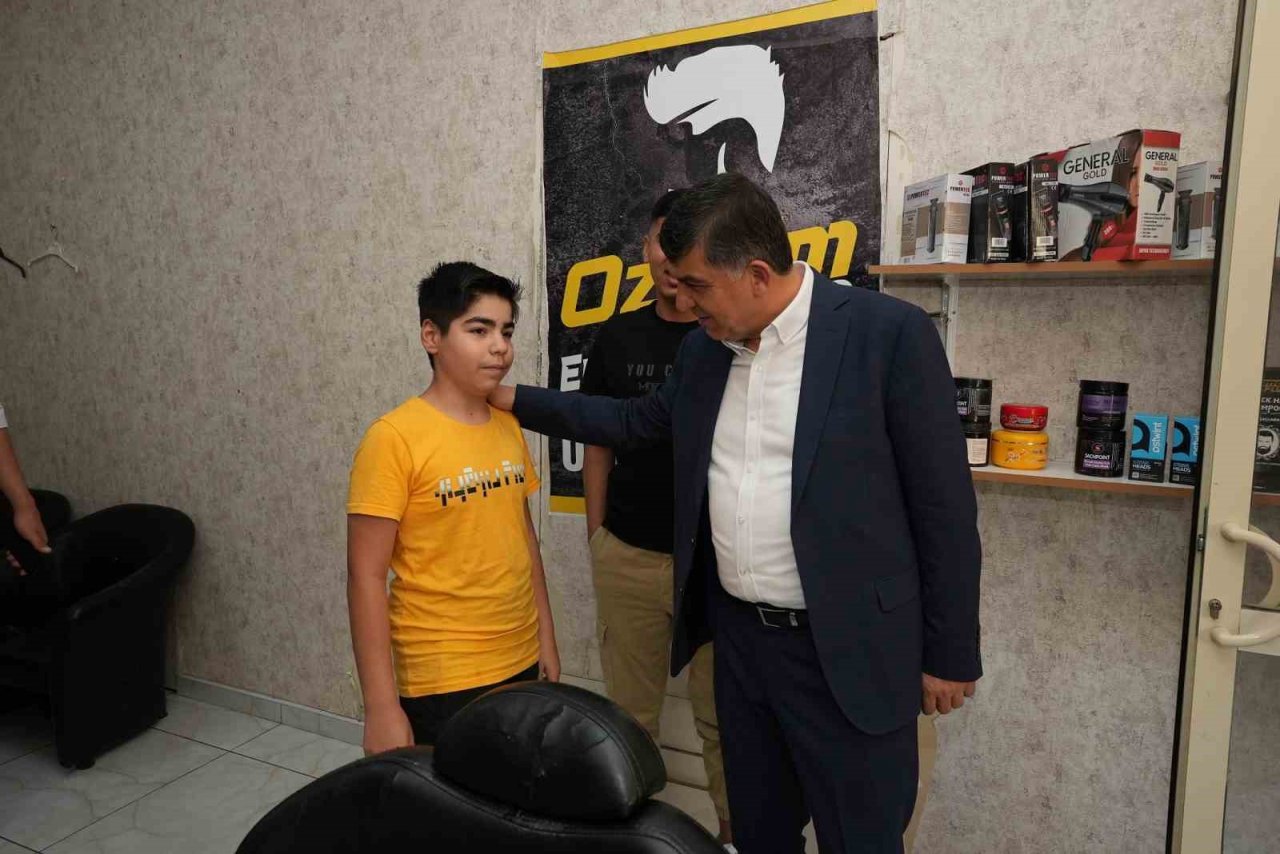 Fadıloğlu, Kuzeyşehir esnafının sıkıntılarını dinledi