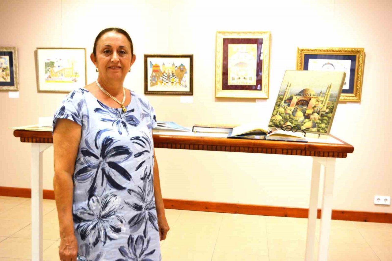 Ayvalık’ta “Geleneksel Sürrealist Dokunuşlar” tezhip ve minyatür sergisi