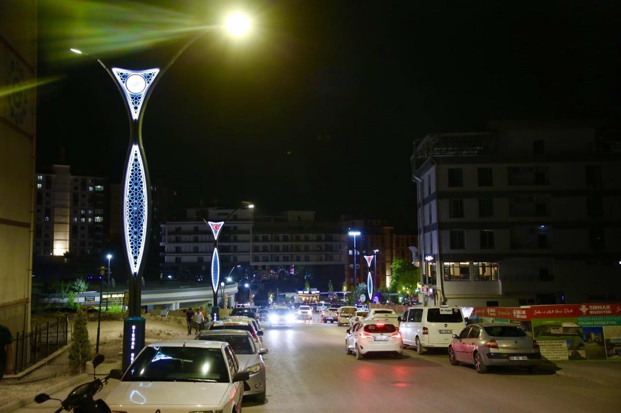 Şırnak ışıl ışıl bir görüntüye kavuştu