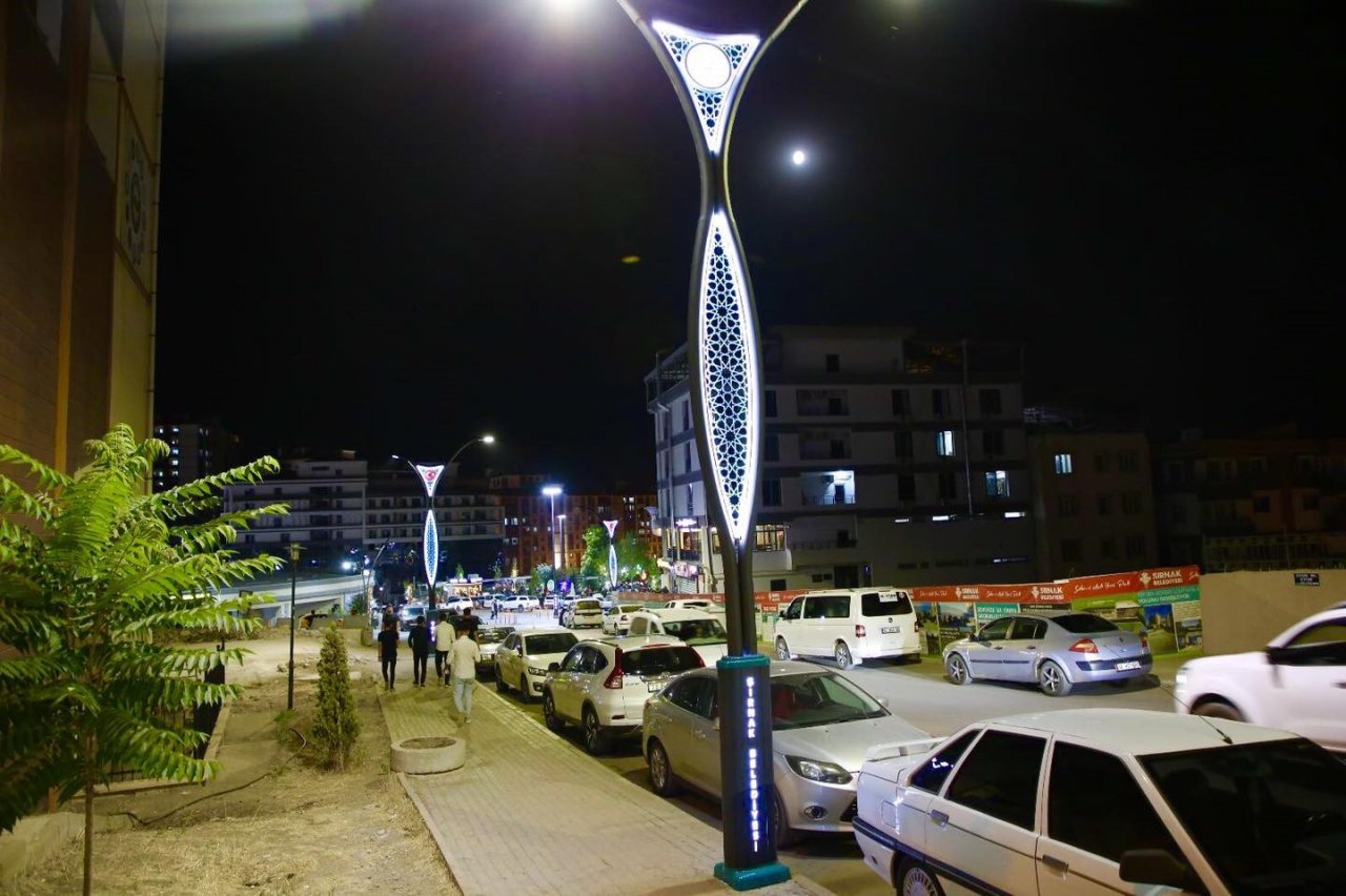 Şırnak ışıl ışıl bir görüntüye kavuştu