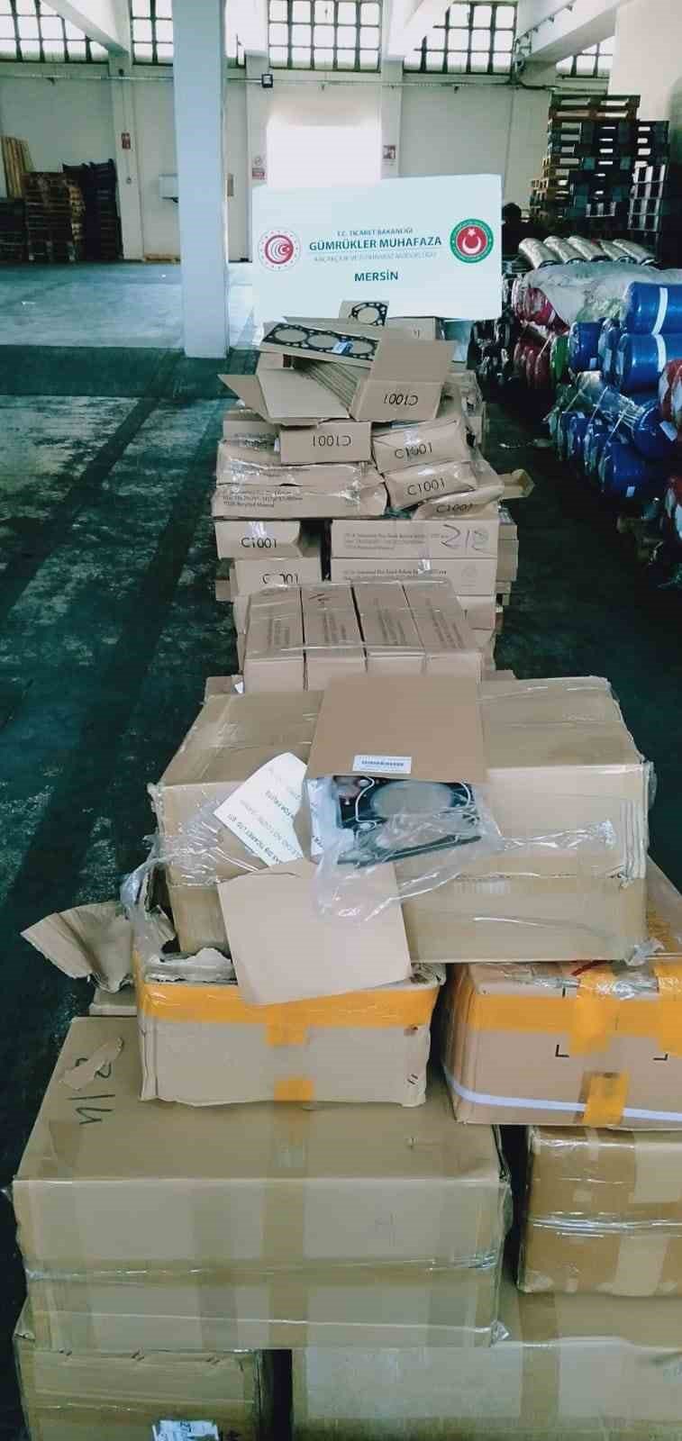 Gümrük Muhafaza Mersin’de hayali ihracata geçit vermedi