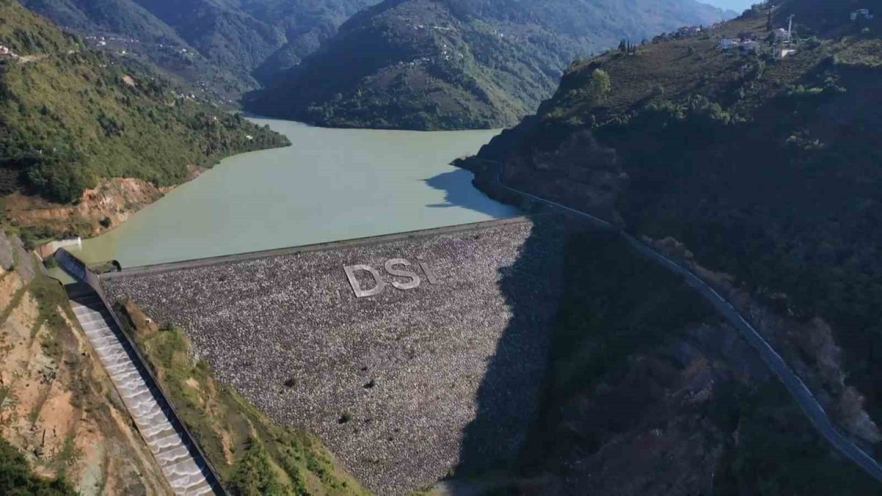 Trabzon’un içme suyunun karşılandığı Atasu Barajı’nda doluluk oranı 3 yıldır 100’de 100 seviyelerinde