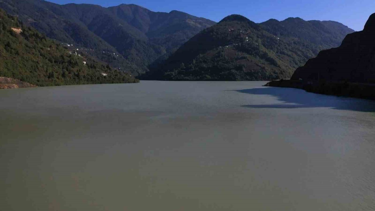 Trabzon’un içme suyunun karşılandığı Atasu Barajı’nda doluluk oranı 3 yıldır 100’de 100 seviyelerinde