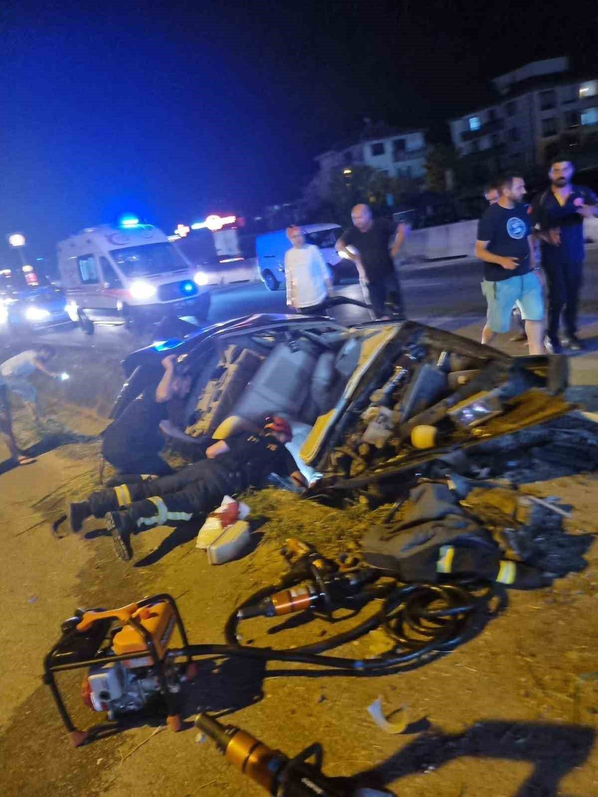 Yalova’da trafik kazası: 1 yaralı
