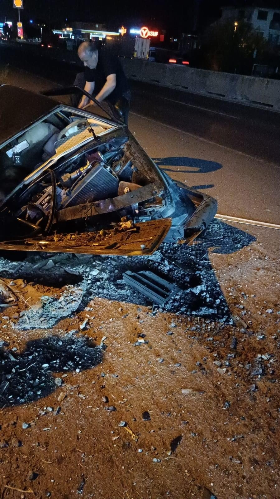Yalova’da trafik kazası: 1 yaralı