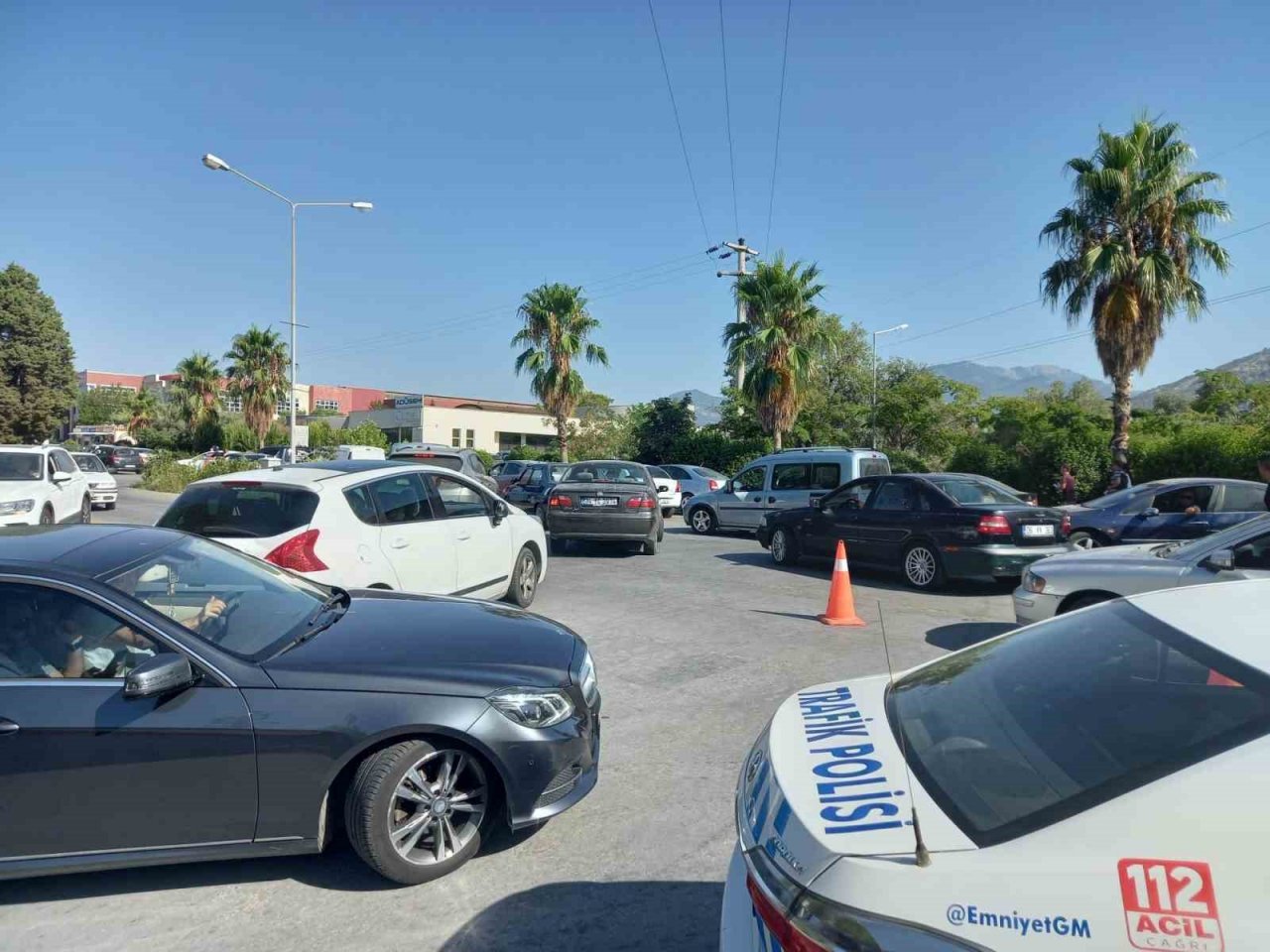 Aydın’da sınav trafiği