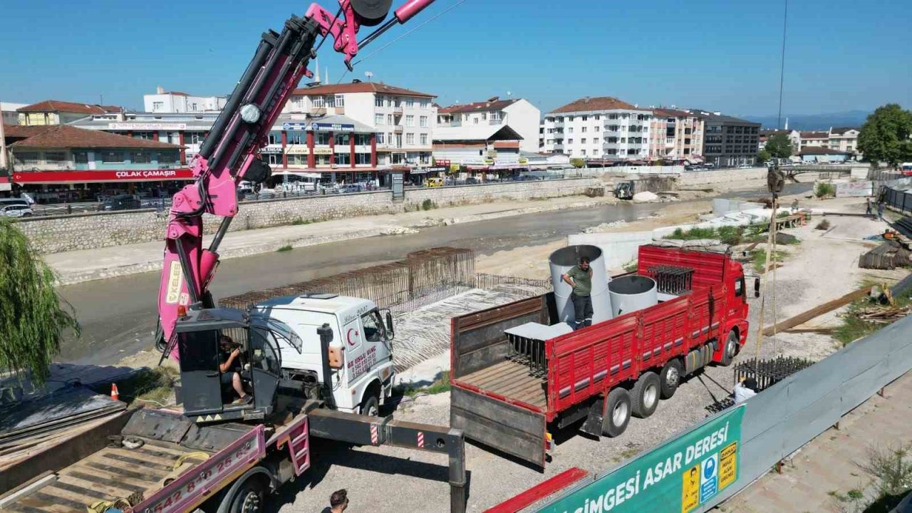 Asar Deresi projesinde çalışmalar hızlandı