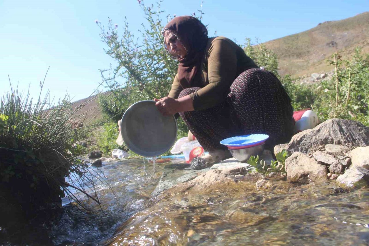 2 bin 500 rakımda ekmek mücadelesi