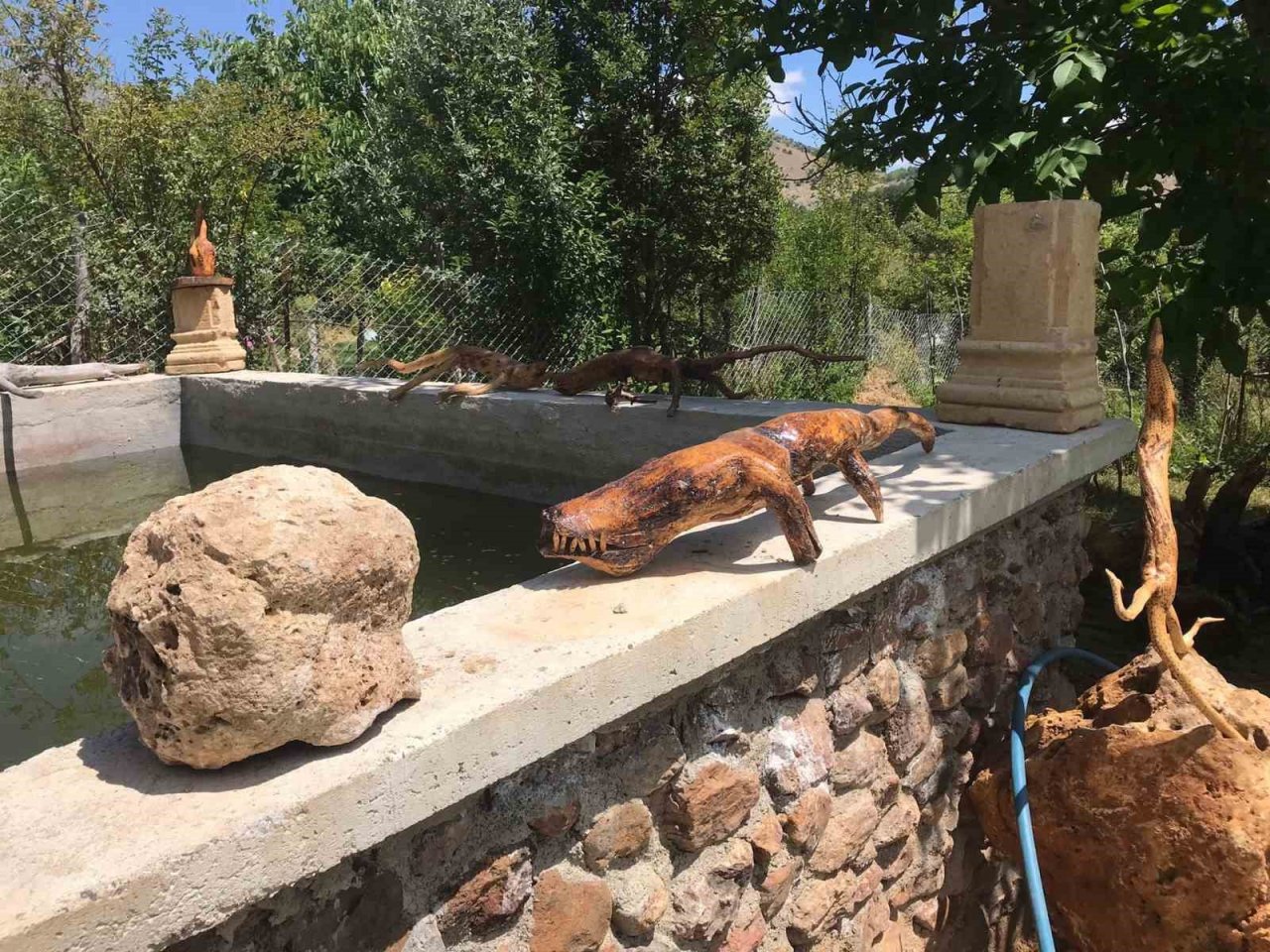 Gümüşhane’de ağaç kökleri usta ellerde sanata dönüşüyor