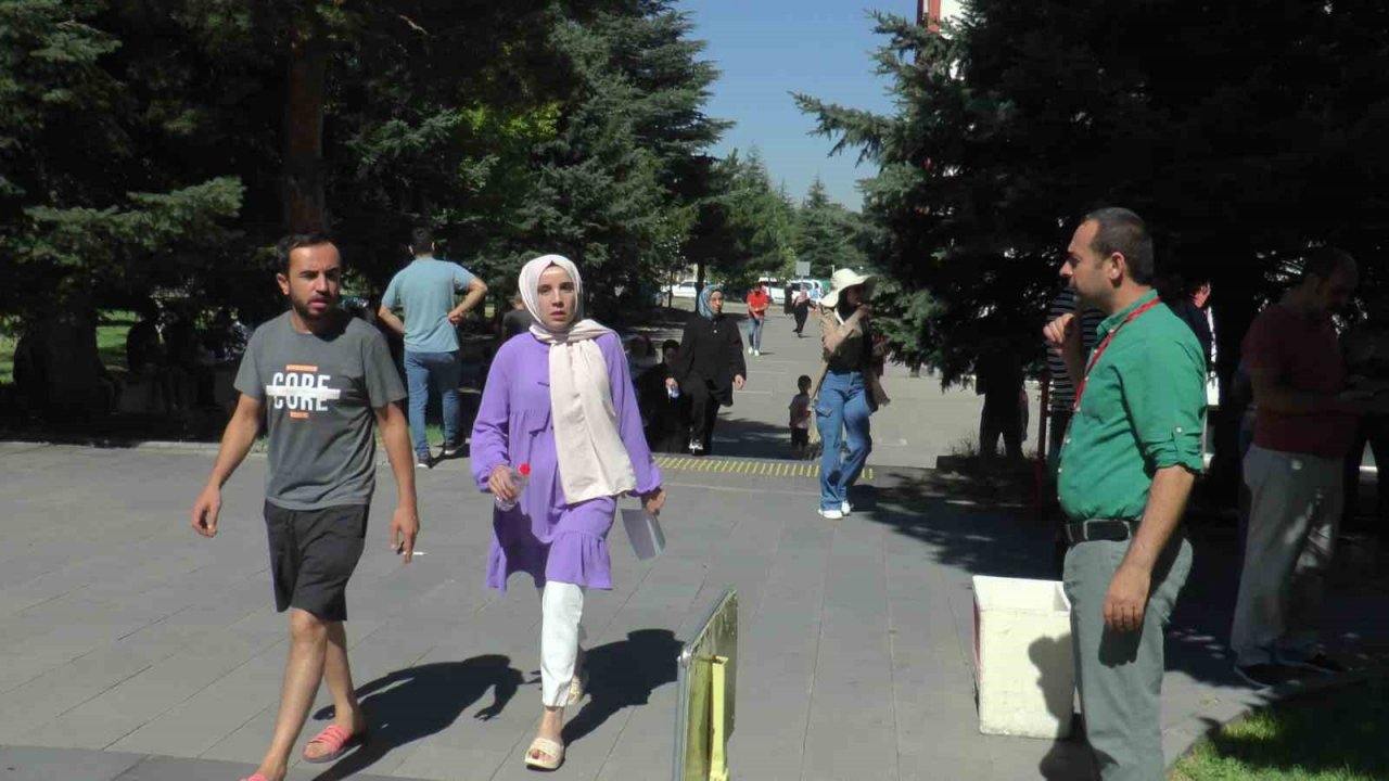 Kayseri’de KPSS heyecanı