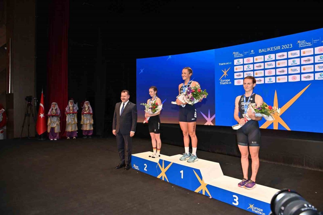 Avrupa Triatlon Şampiyonası, Balıkesir’de gerçekleştirildi