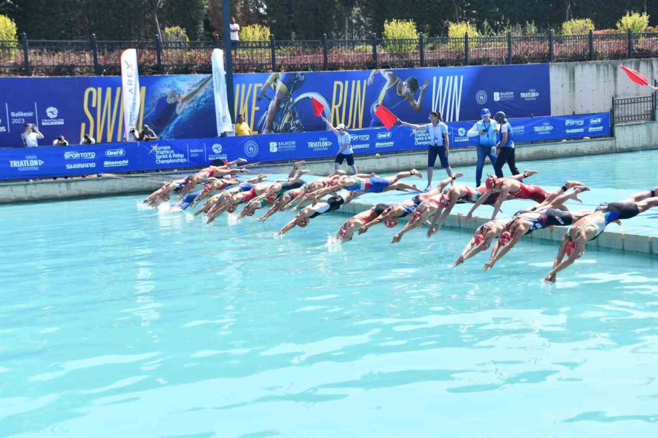 Avrupa Triatlon Şampiyonası, Balıkesir’de gerçekleştirildi