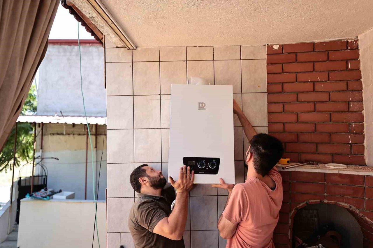 Denizli’de dar gelirliler doğalgaza kavuşuyor