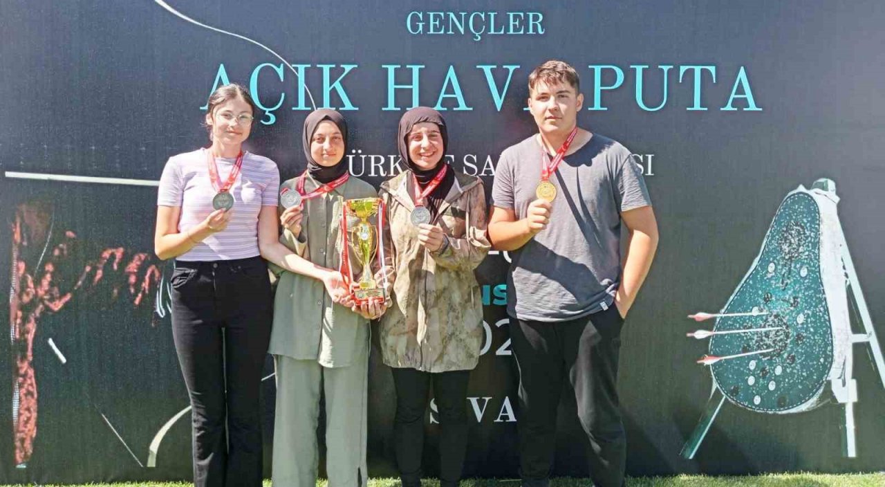 Düzceli okçular hedefi vurdu