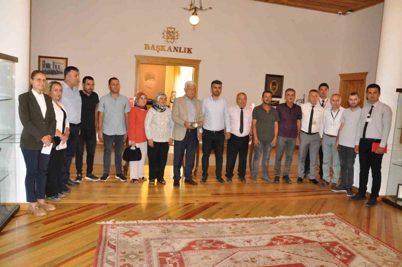 Başkan Gürün” Tarıma her zaman destek veriyoruz”