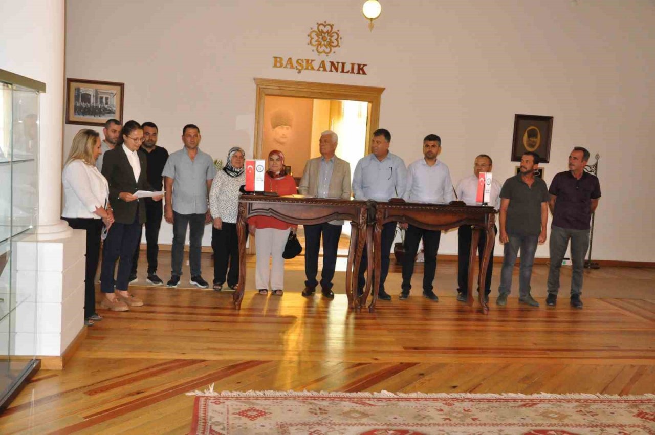 Başkan Gürün” Tarıma her zaman destek veriyoruz”