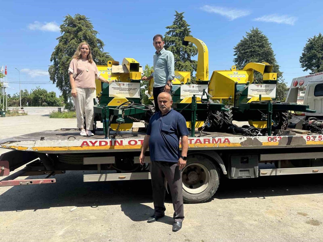 Samsun’da organik tarıma makine desteği