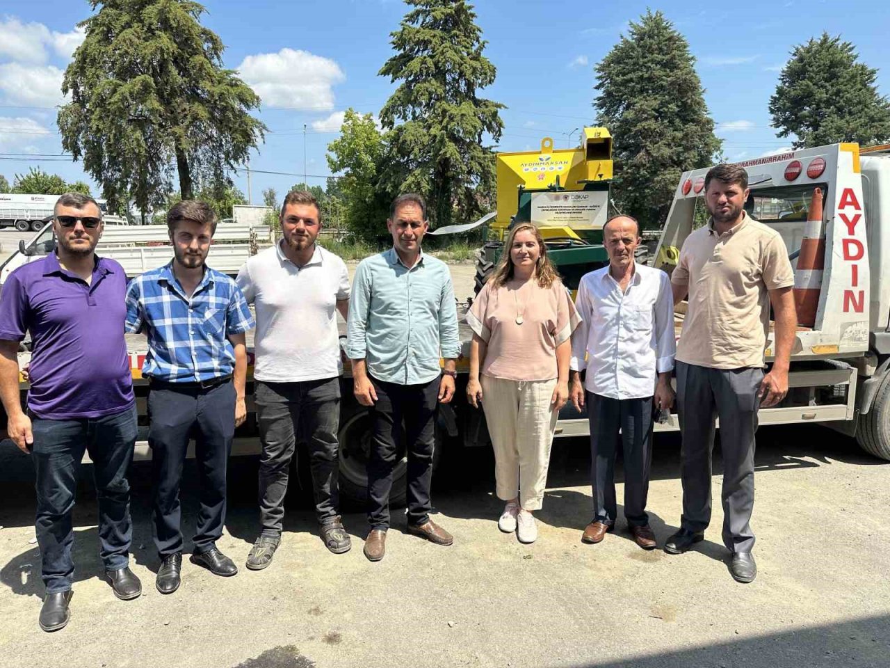 Samsun’da organik tarıma makine desteği