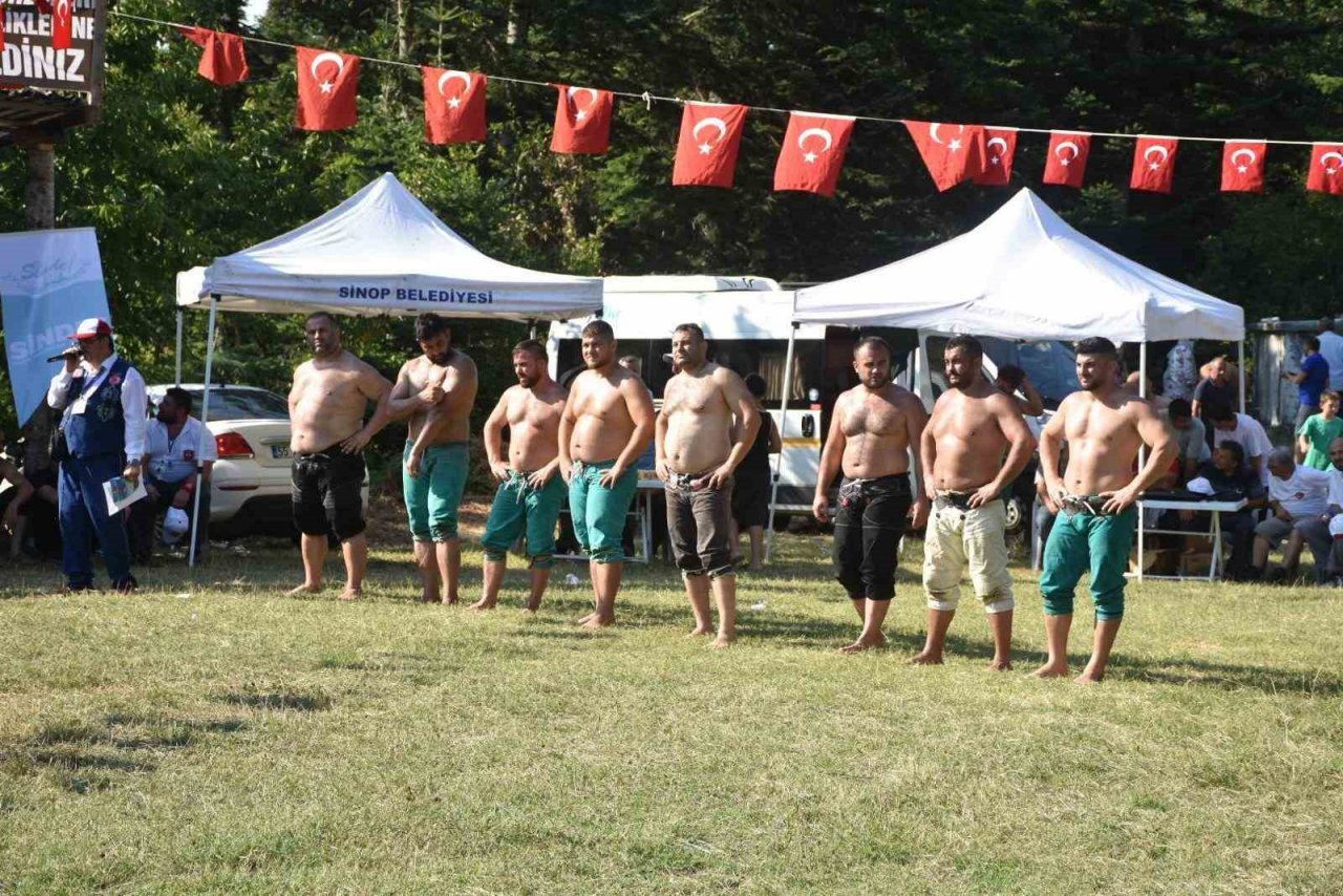 Sinop’ta Çakıldak Güreşleri