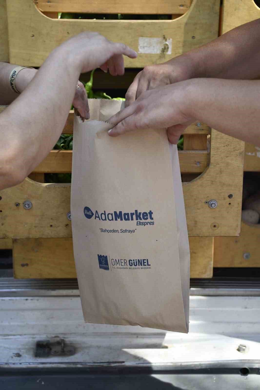 Tatilciler Adamarket ekspres aracını çok sevdi