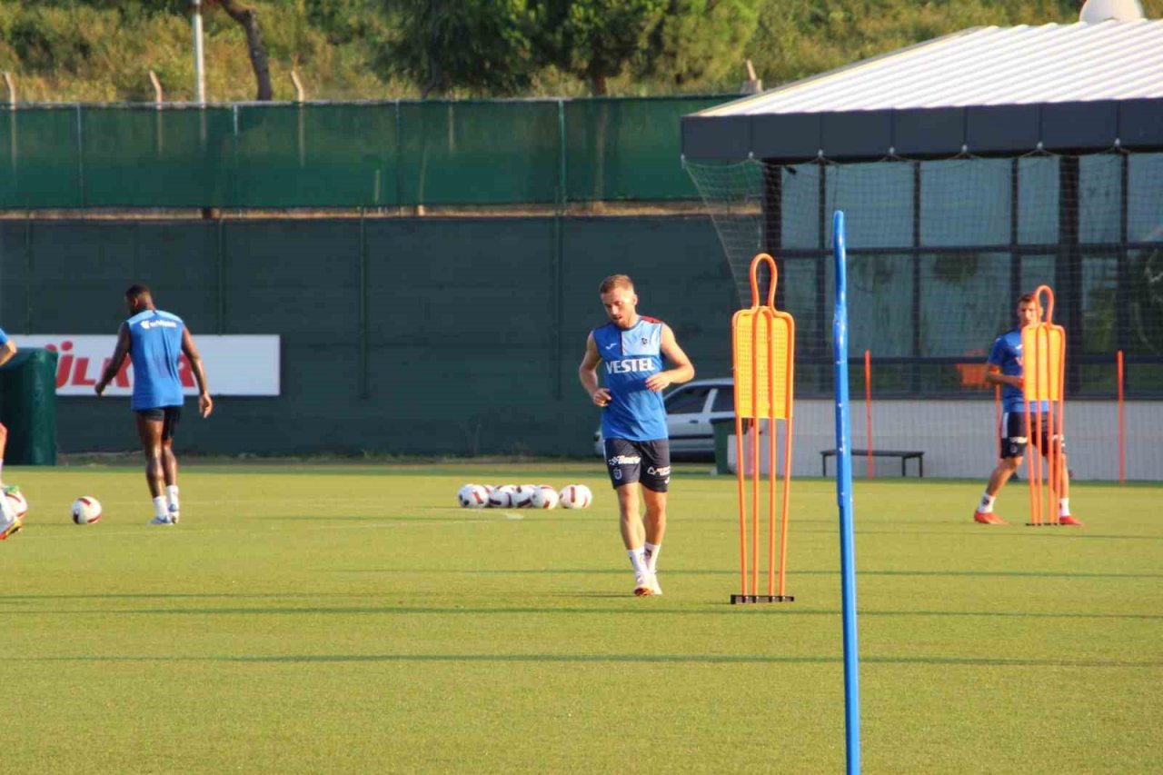 Trabzonspor, Antalyaspor maçının hazırlıklarını sürdürdü