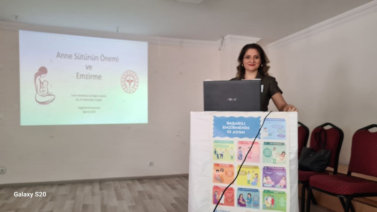 Alaplı’da anne sütünün önemi anlatıldı