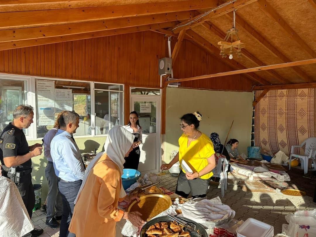 Güvecci köyünde hayır etkinliği