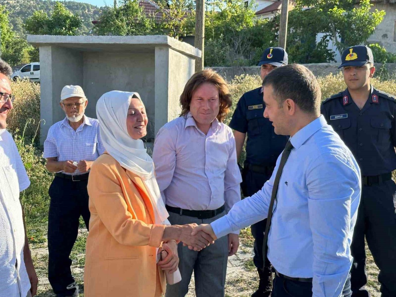 Güvecci köyünde hayır etkinliği