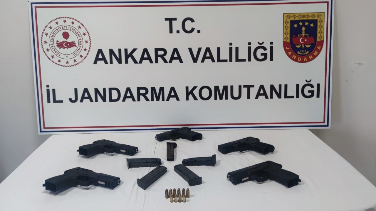Ankara’da yasa dışı silah satışı operasyonu