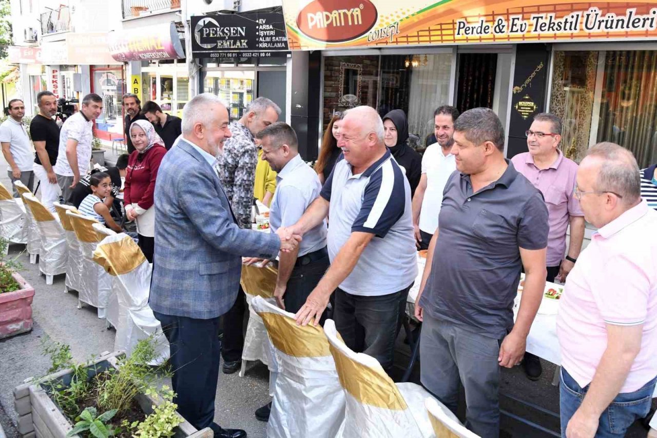 Başkan Başdeğirmen, Pirimehmet Mahallesi esnafıyla buluştu
