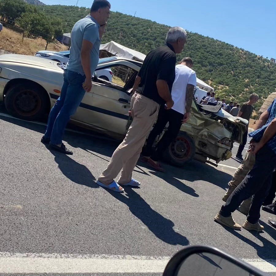 Bingöl’de trafik kazası: 8 yaralı