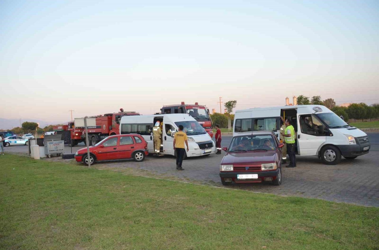 Didim’deki yangın 4,5 saat sonra kontrol altına alındı
