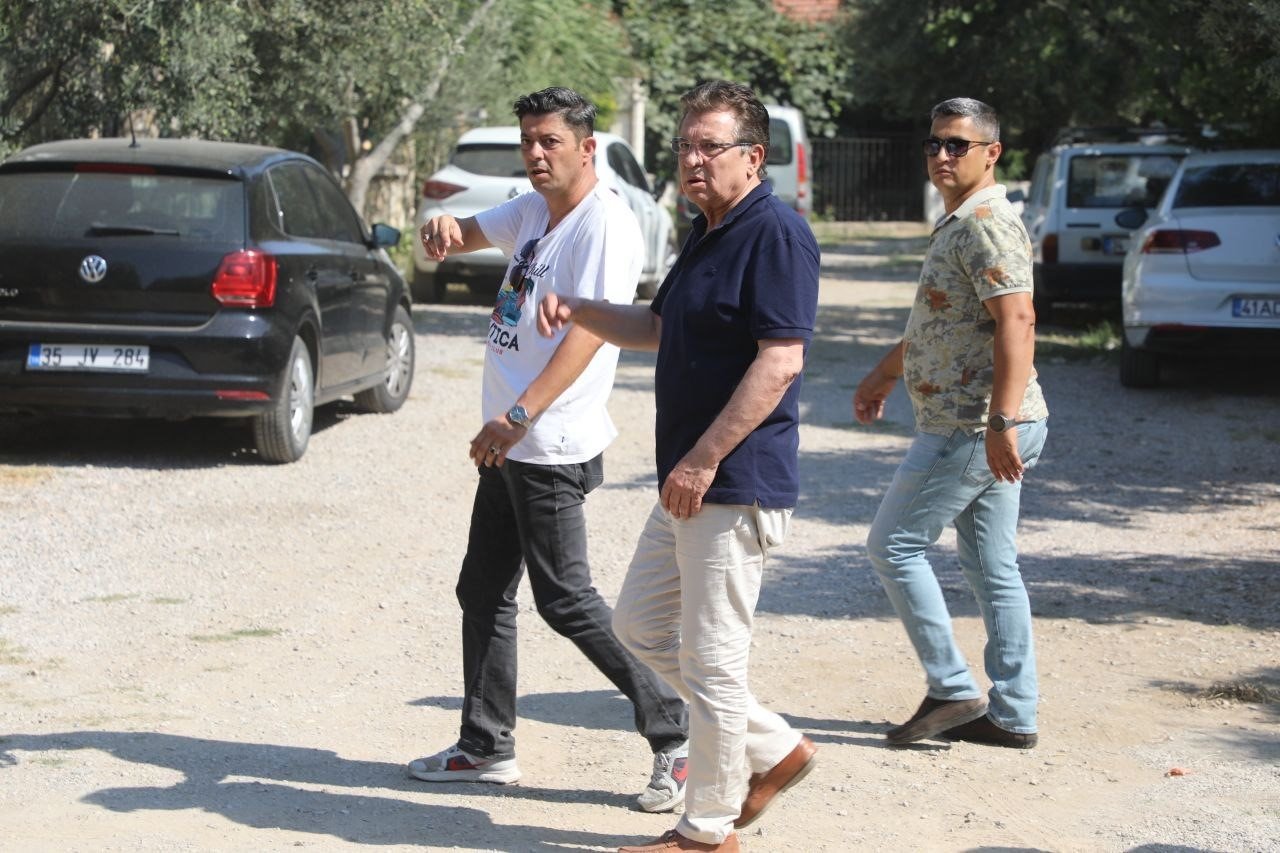 Başkan Arslan, Güre’de çalışmaları inceledi