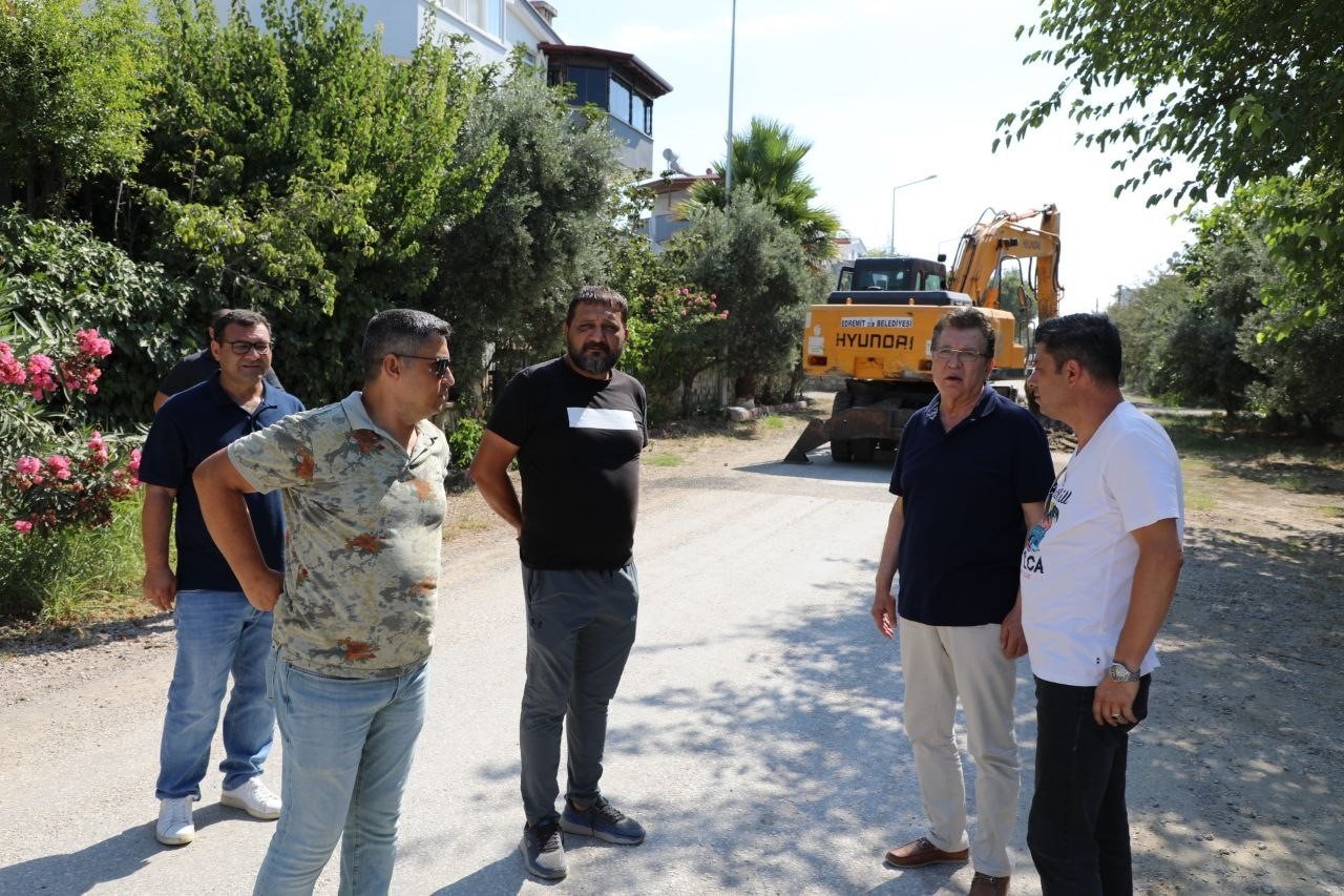 Başkan Arslan, Güre’de çalışmaları inceledi