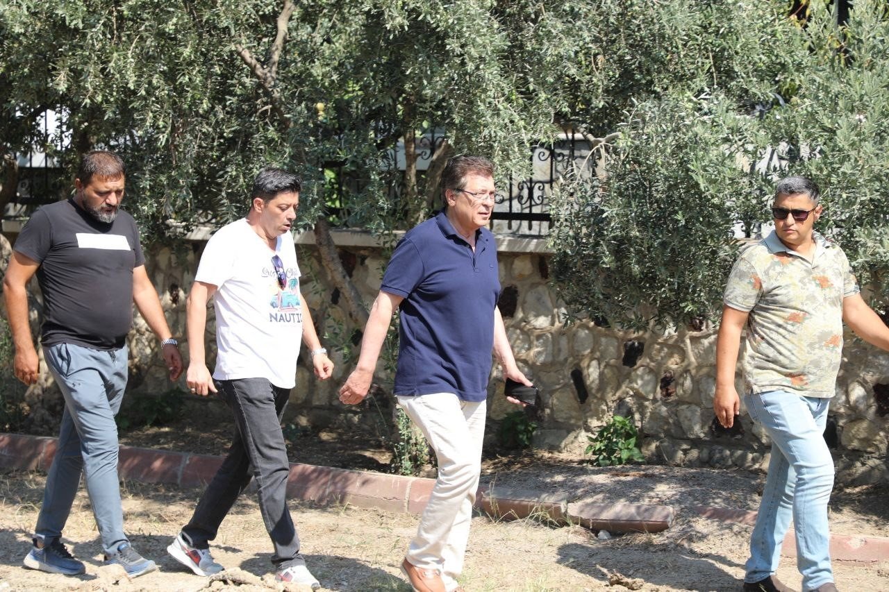 Başkan Arslan, Güre’de çalışmaları inceledi