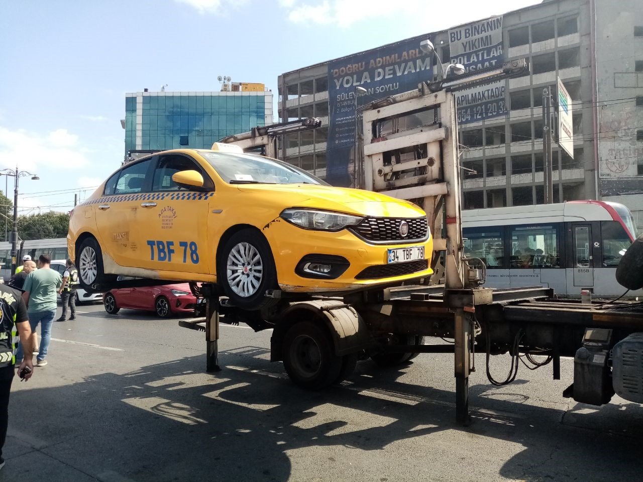 Eminönü’nde taksicilere ceza yağdı