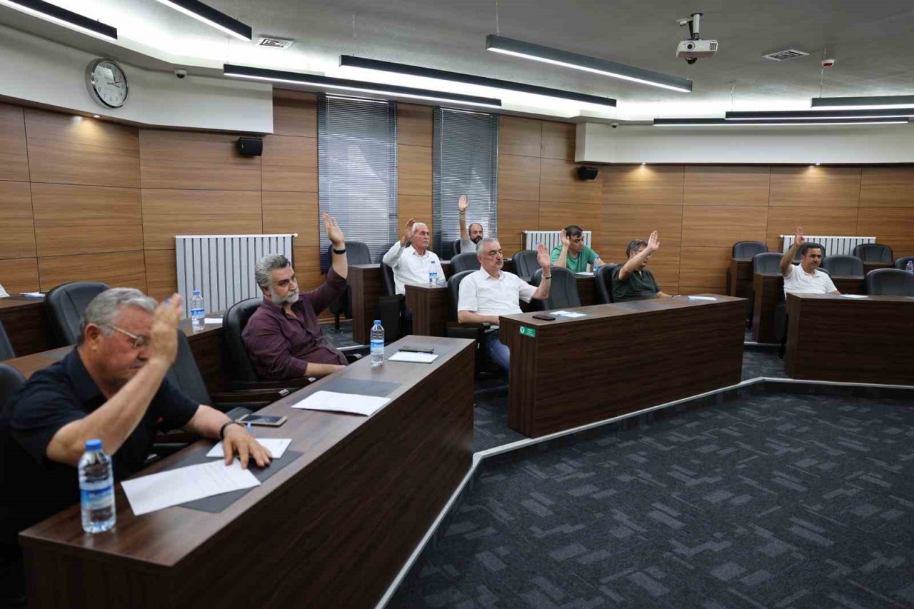 Hacılar Belediye Meclisi Ağustos Ayı Toplantısını Yaptı