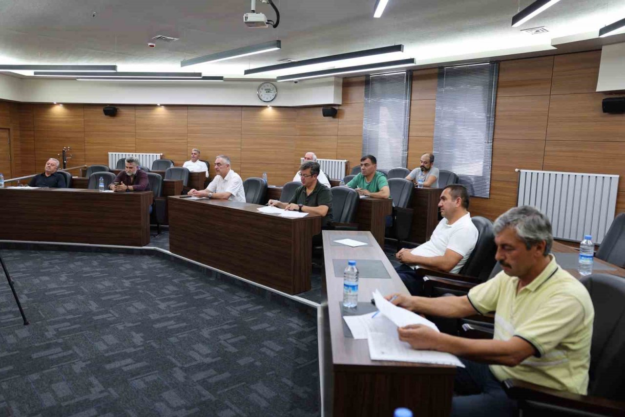 Hacılar Belediye Meclisi Ağustos Ayı Toplantısını Yaptı