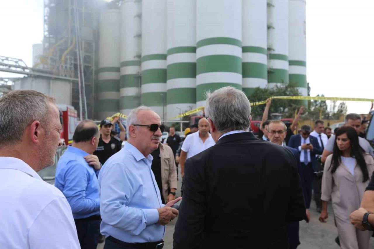 Rusya’dan gelen gemiden tahıl indirilirken patlama meydana gelmiş