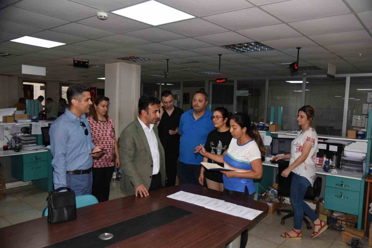 Akbaş’tan Turgutlu’ya inceleme ziyareti