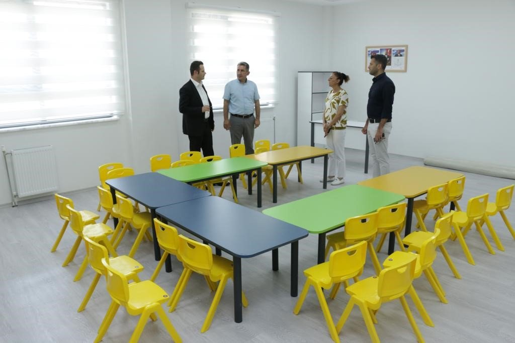 Muğla’da emekli öğretmen çiftin bağışladığı arsaya anaokulu yapıldı