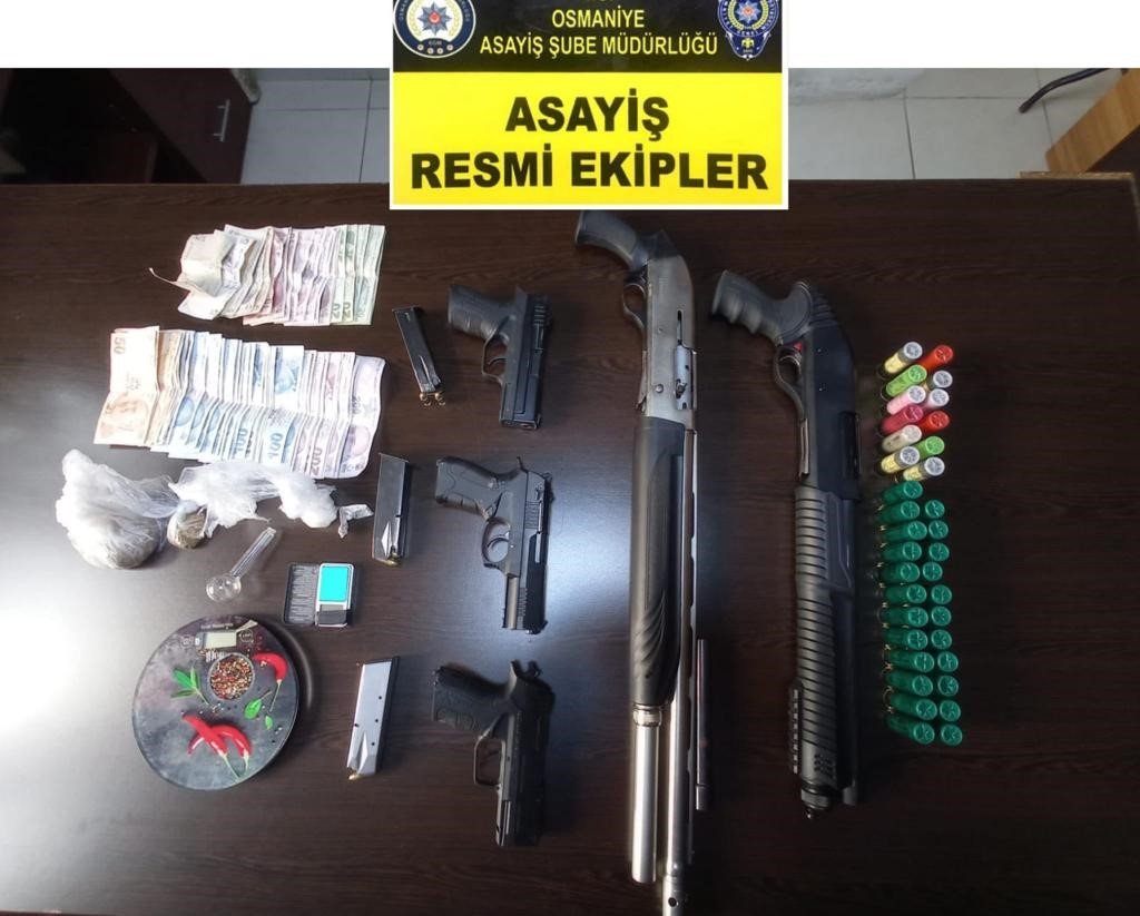 Osmaniye’de asayiş uygulamaları: 11 şüpheli tutuklandı